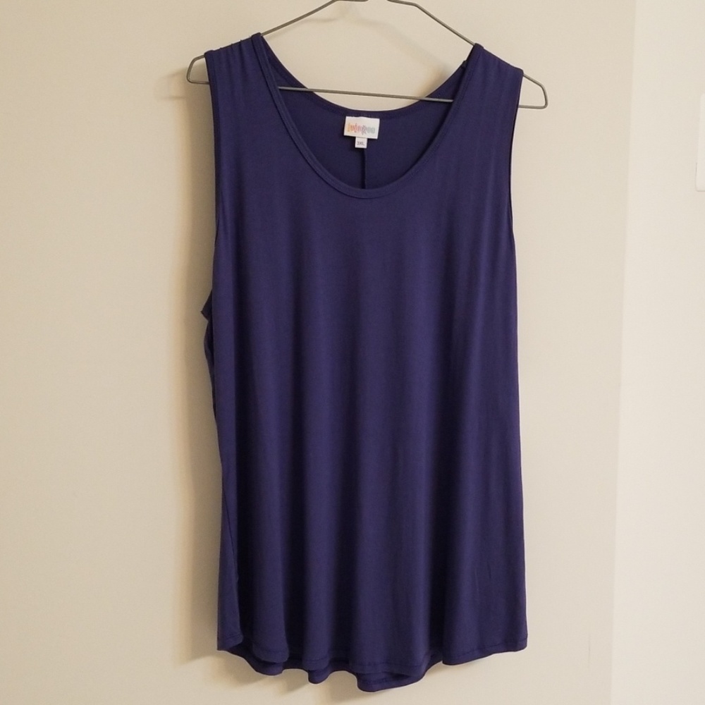 NWT XL Lularoe "Blurple" Tank Top